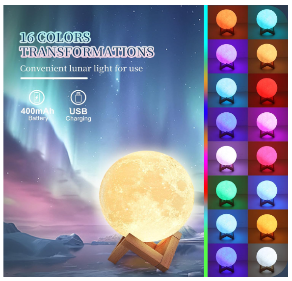 Moon Lamp 5.9inch15cm Moon Night Light